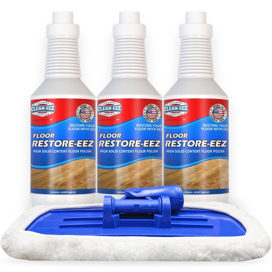 Bring Tired, Dull Floors Back to Life — No Sanding, No Refinishing.