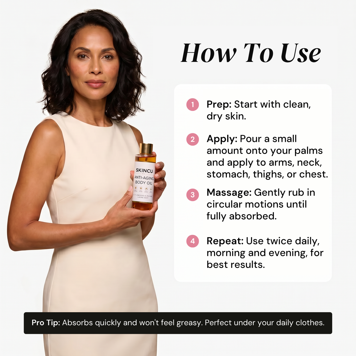 REVERSE-AGING BODY OIL