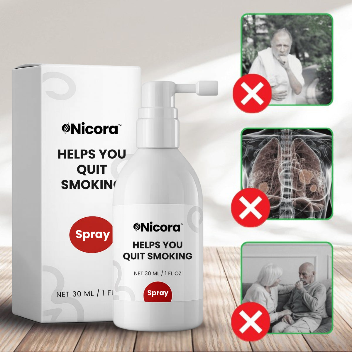 Nicora™ Anti-Nicotine Spray
