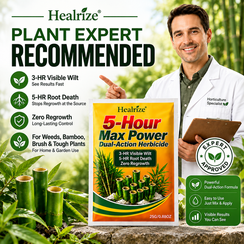 👨‍🌾𝐎𝐟𝐟𝐢𝐜𝐢𝐚𝐥 𝐔𝐒 𝐒𝐭𝐨𝐫𝐞🍂Healrize® 5-Hour Max Power Dual-Action Herbicide✨Time-Limited Discount🎉