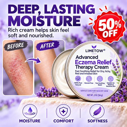 LIMETOW® Advanced Eczema Relief Therapy Cream! Powerful Eczema