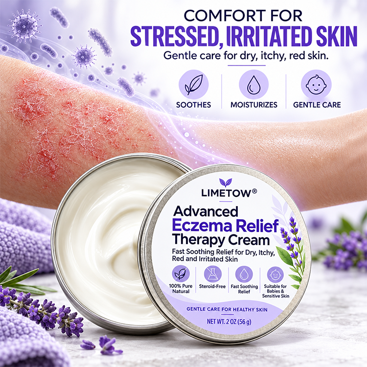 LIMETOW® Advanced Eczema Relief Therapy Cream! Powerful Eczema