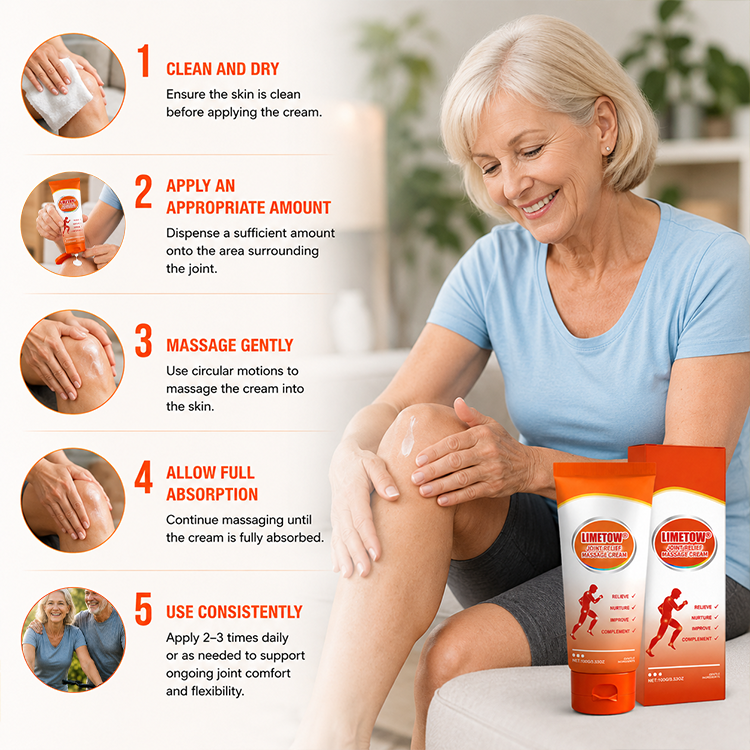 LIMETOW® JOINT RELIEF MASSAGE CREAM