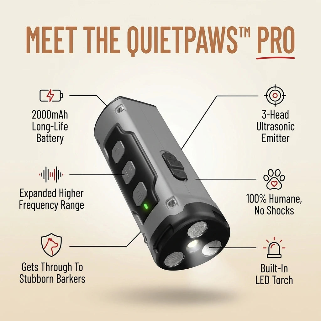 QuietPaws™ Anti-Barking Device