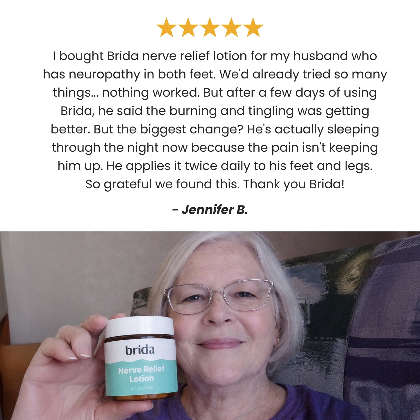 Brida Nerve Relief Lotion