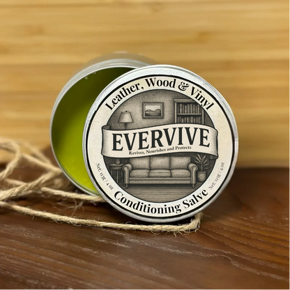 Leather & Furniture Repair Salve + Applicator Brush