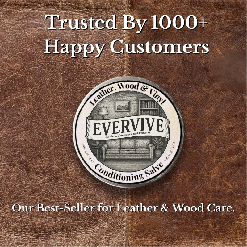 Leather & Furniture Repair Salve + Applicator Brush