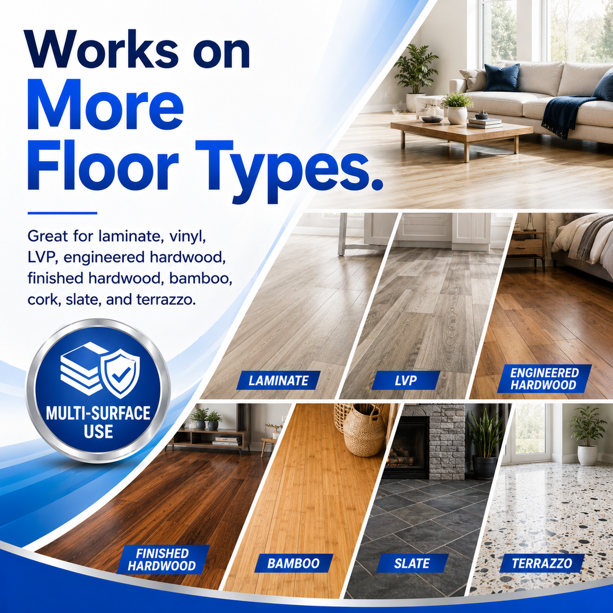 Bring Tired, Dull Floors Back to Life — No Sanding, No Refinishing.