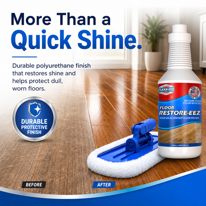 Bring Tired, Dull Floors Back to Life — No Sanding, No Refinishing.