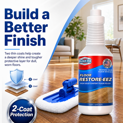 Bring Tired, Dull Floors Back to Life — No Sanding, No Refinishing.