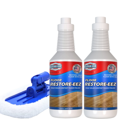Bring Tired, Dull Floors Back to Life — No Sanding, No Refinishing.