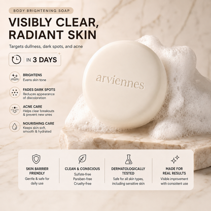 ✨ Niacinamide Skin Soap – Brightens, Fades Spots & Freckles