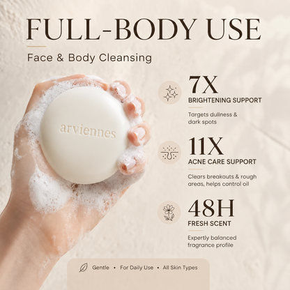 ✨ Niacinamide Skin Soap – Brightens, Fades Spots & Freckles