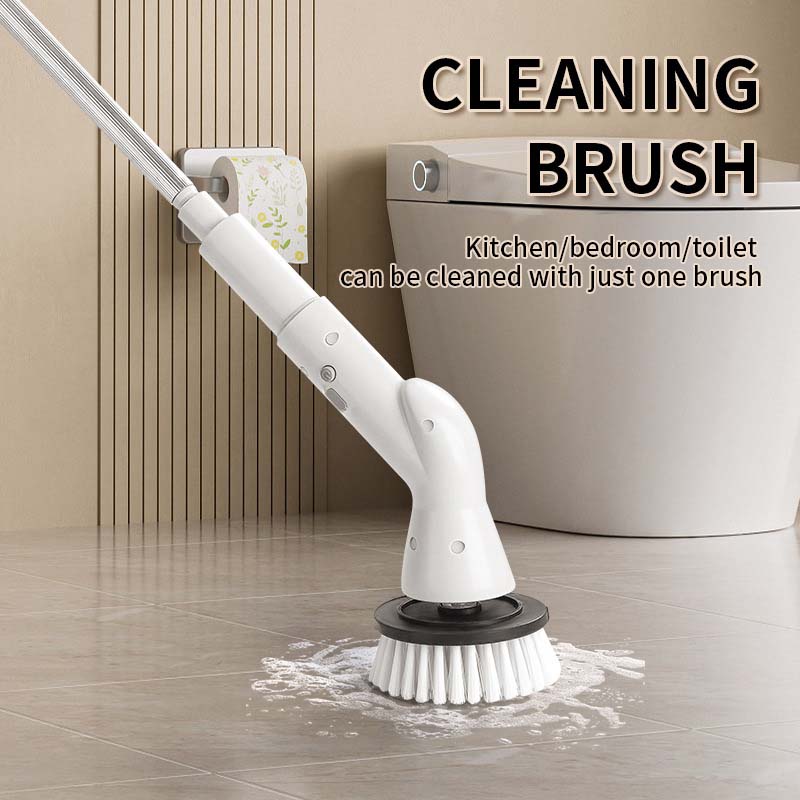 Electric Multi-Purpose Power Scrub Brush Set