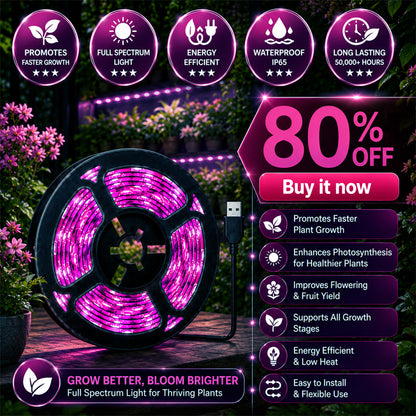 LIMETOW® Full Spectrum Waterproof LED Plant Growth Light