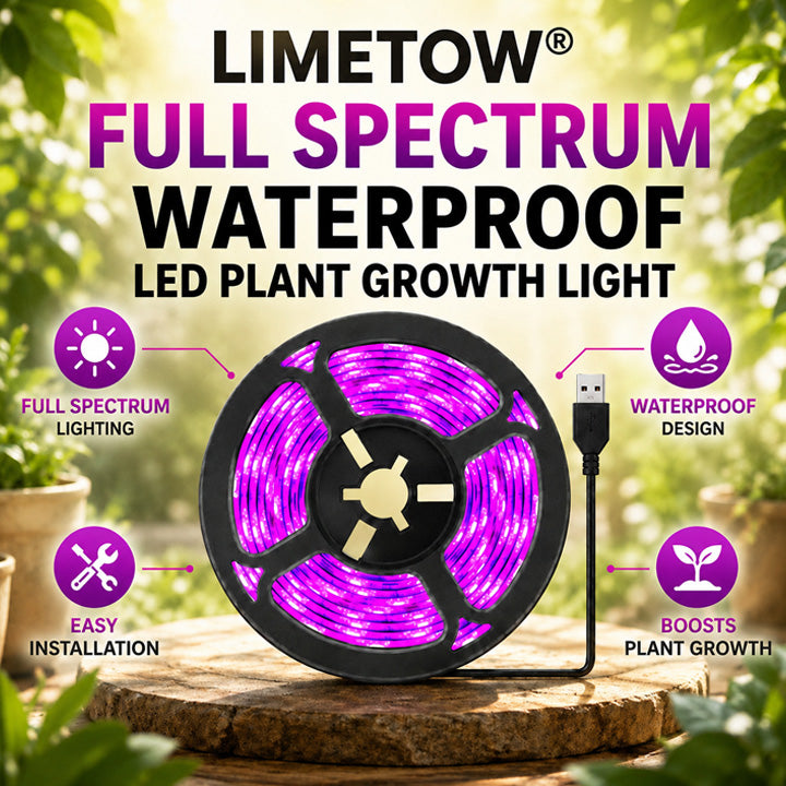 LIMETOW® Full Spectrum Waterproof LED Plant Growth Light