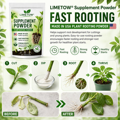 Official US Store  LIMETOW®  Supplement Powder for Rapid Root Growth and Strong Seedlings