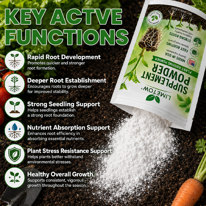 Official US Store  LIMETOW®  Supplement Powder for Rapid Root Growth and Strong Seedlings