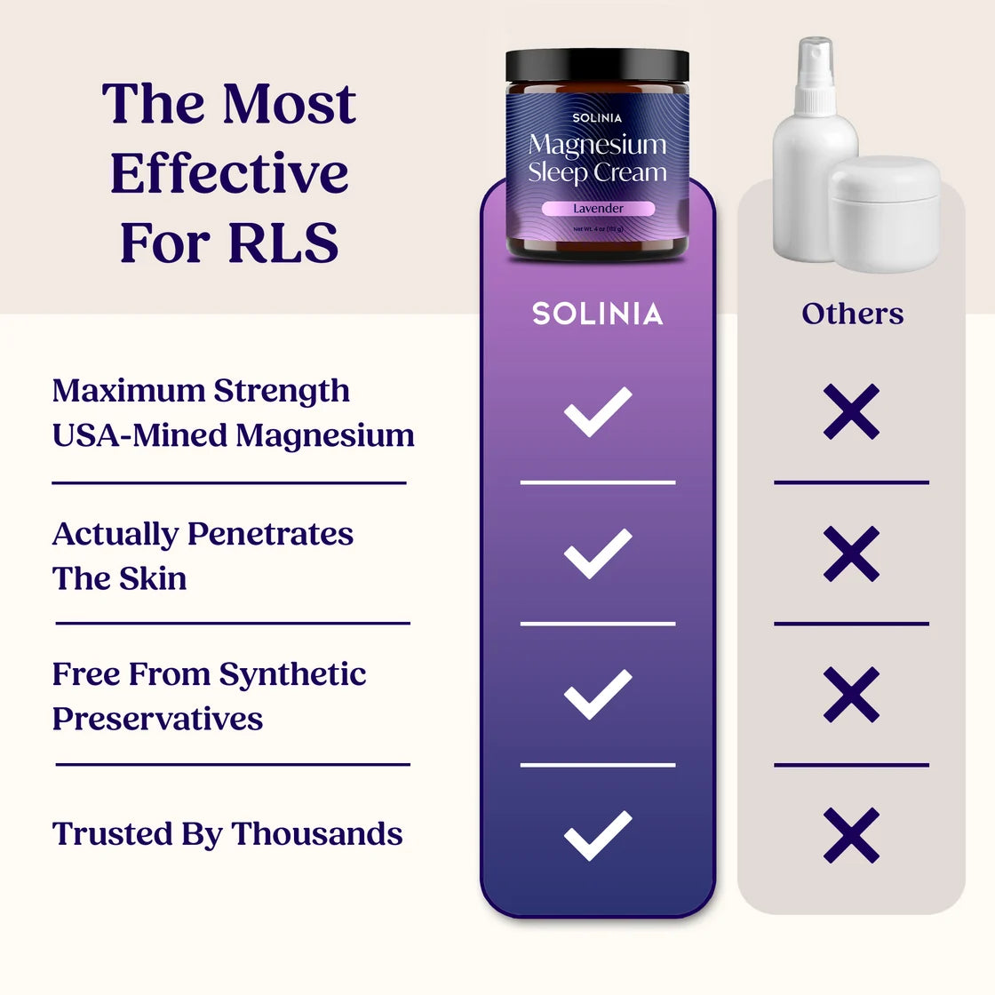 Calm Restless Legs So You Can Sleep 🔥 Magnesium Sleep Cream